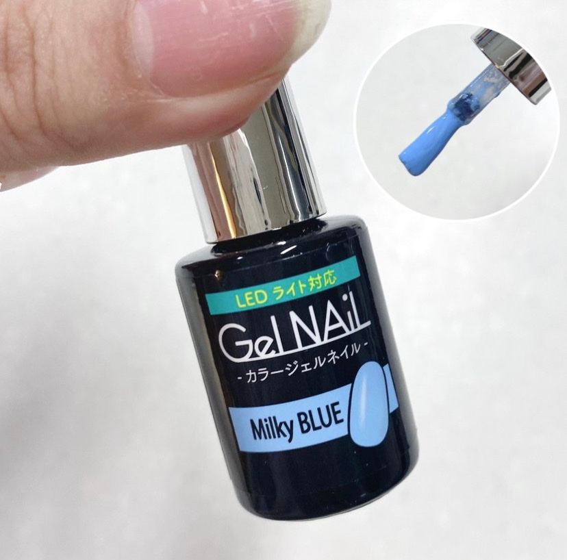 ジェルネイル（ライト対応）/セリア/ジェルネイルを使ったクチコミ（1枚目）