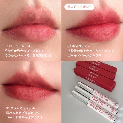 メロウデューイリップブラー/SISTER ANN/口紅を使ったクチコミ(5枚目)