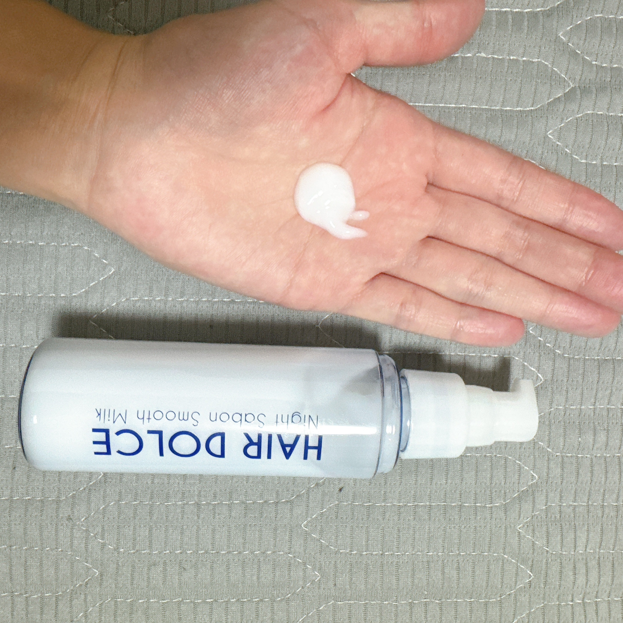 ナイトサボンスムースミルク/HAIR DOLCE/ヘアミルクを使ったクチコミ（2枚目）