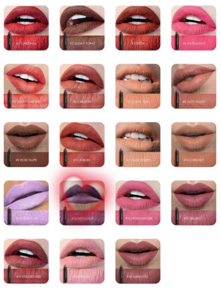 マットリップクレヨン/FOCALLURE/口紅を使ったクチコミ(8枚目)