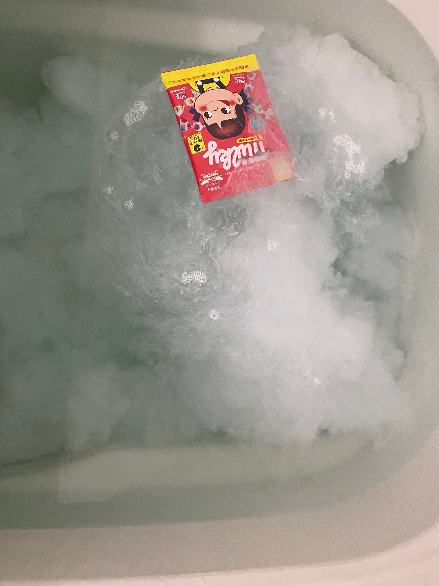 ミルキー入浴剤 ペコちゃん バニラミルクの香り/紀陽除虫菊/保湿系入浴剤を使ったクチコミ(4枚目)