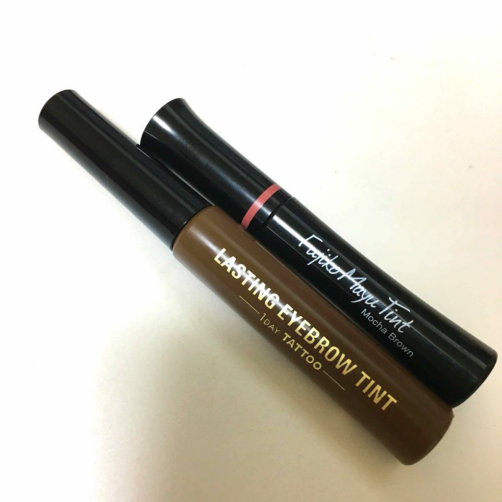 チップオン アイブロー/ettusais/パウダーアイブロウを使ったクチコミ（2枚目）