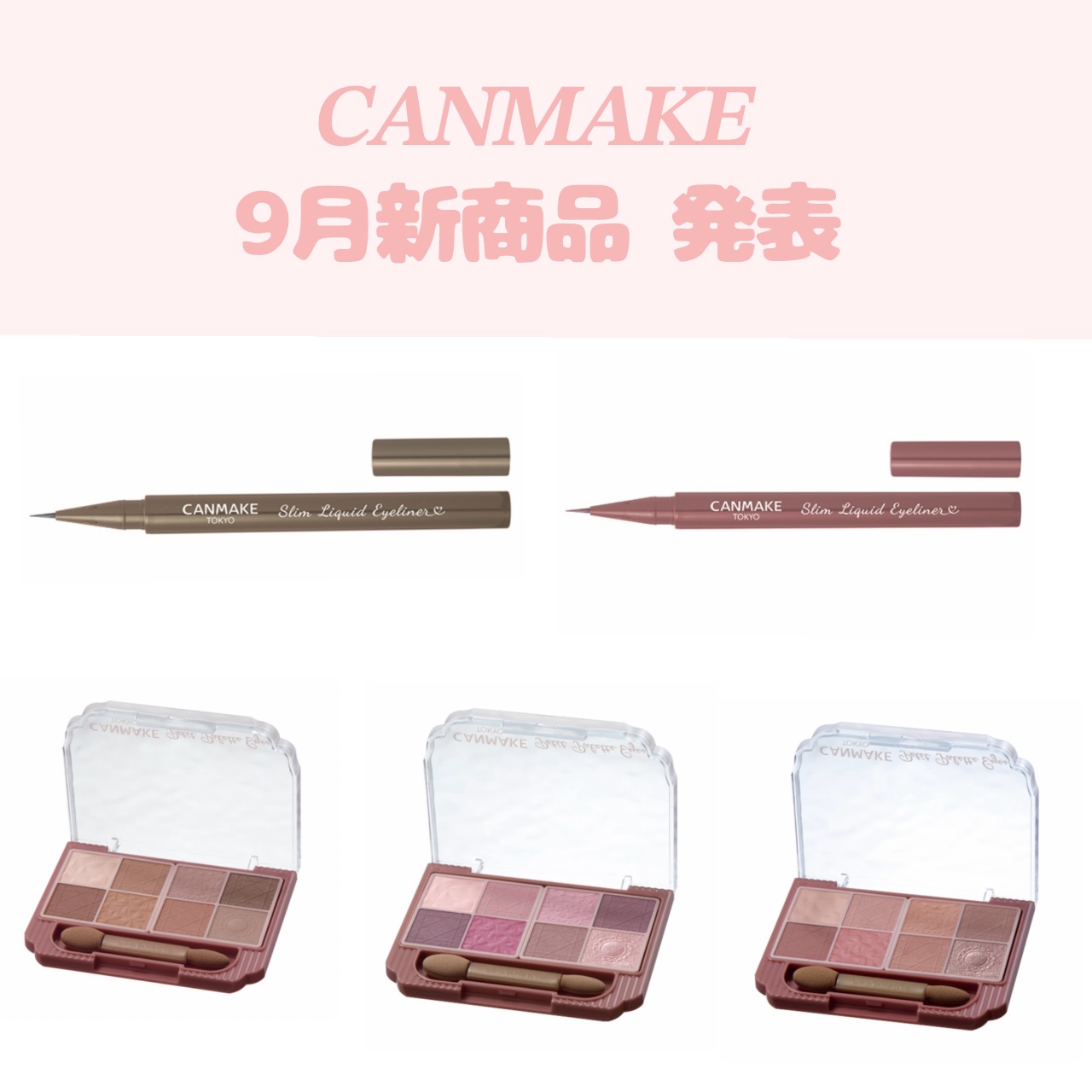 スリムリキッドアイライナー/キャンメイク/リキッドアイライナーを使ったクチコミ（1枚目）