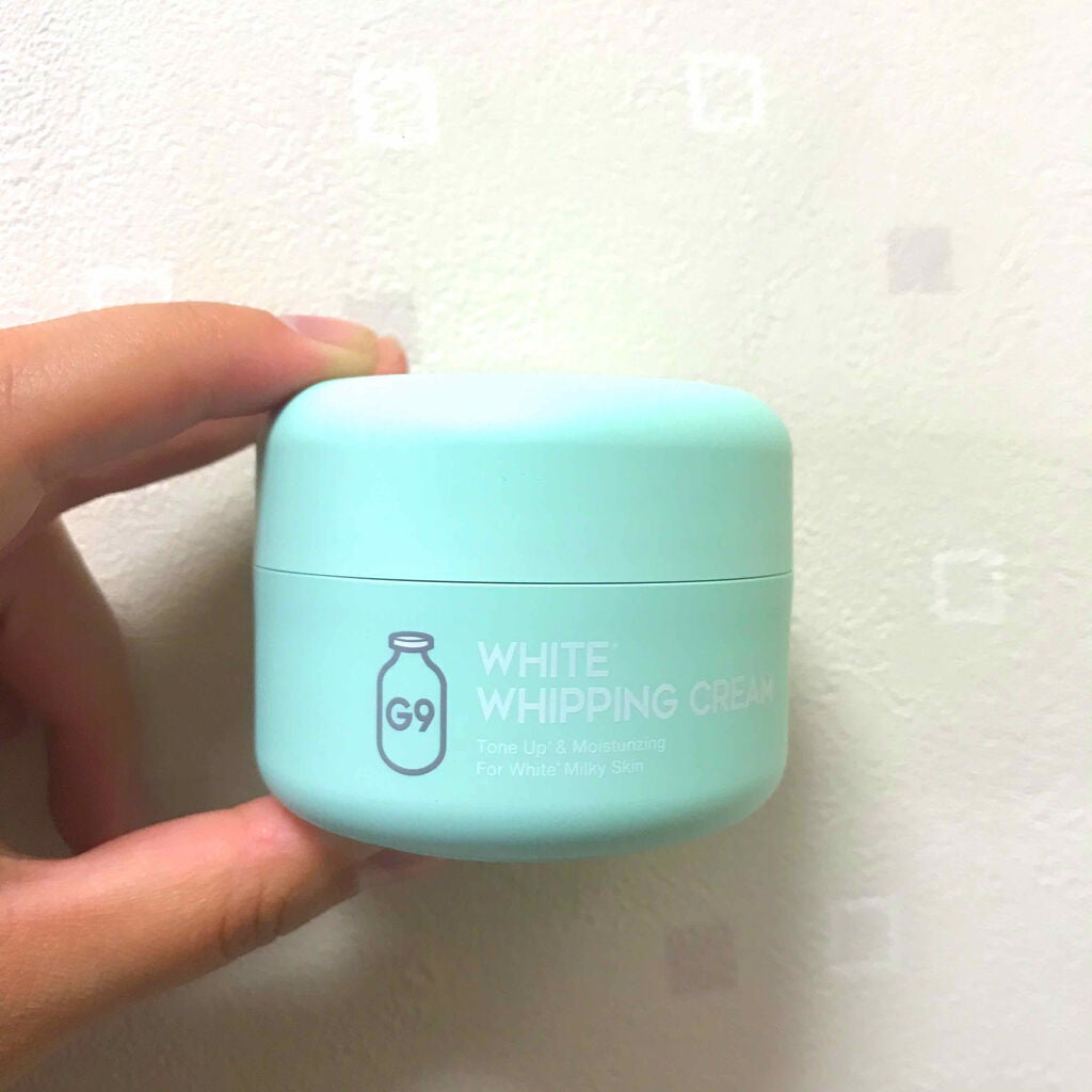 WHITE WHIPPING CREAM(ウユクリーム)/G9SKIN/化粧下地を使ったクチコミ(2枚目)