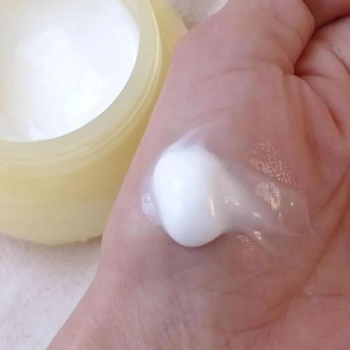 白玉もちウォータークリーム/NUAN/フェイスクリームを使ったクチコミ（3枚目）