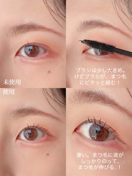 オールインワンマスカラ 艶やかグロッシィブラック/ILM/マスカラの画像