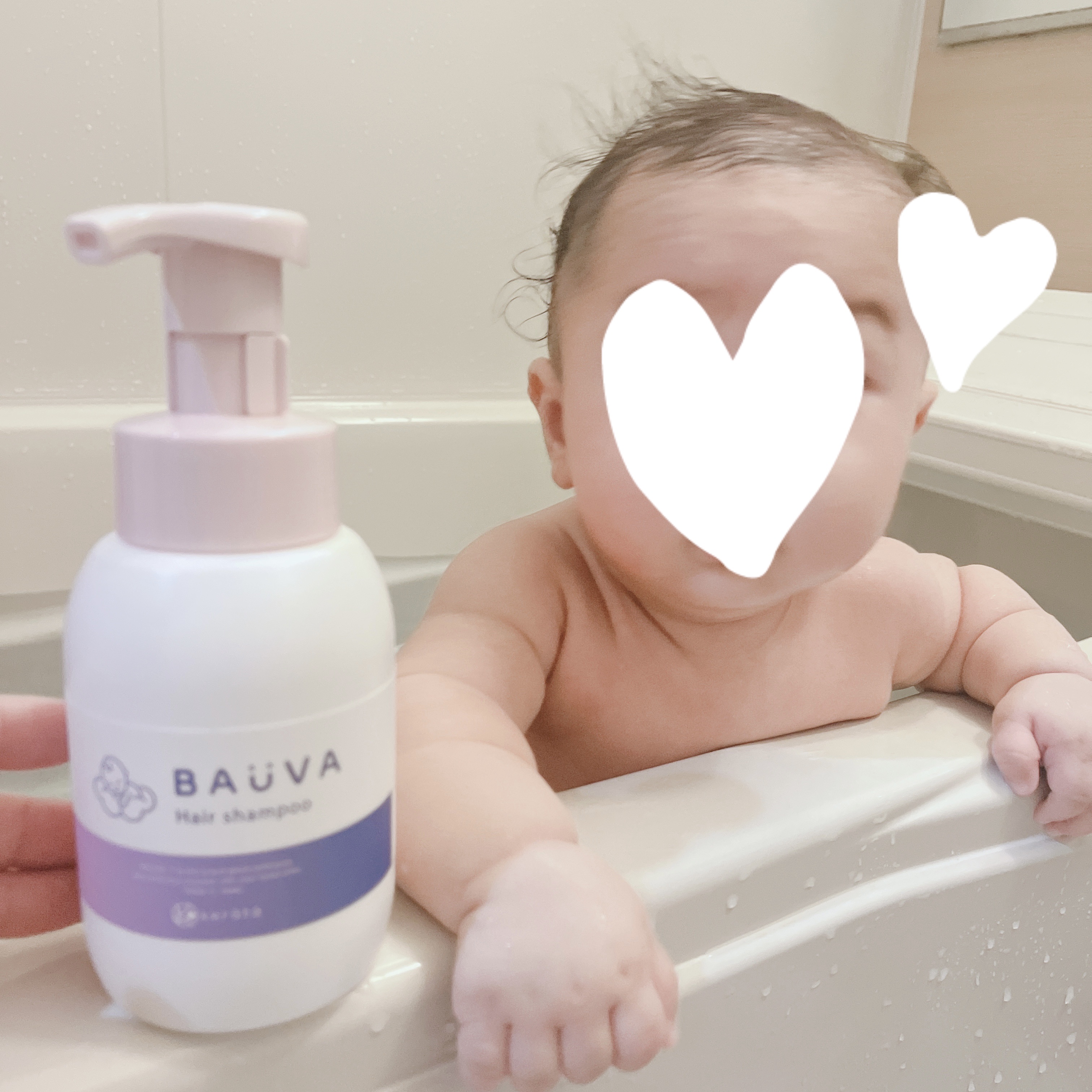ベビー泡シャンプー/BAUVA/市販シャンプーを使ったクチコミ（1枚目）
