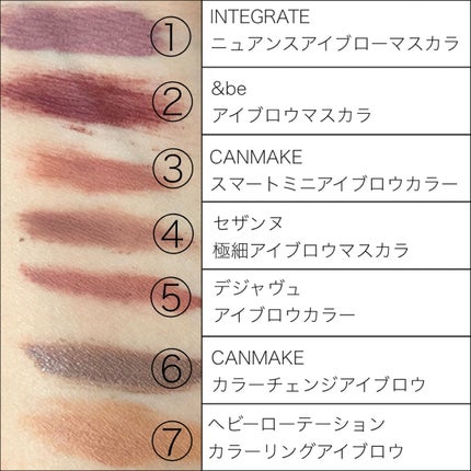 カラーチェンジアイブロウ/キャンメイク/眉マスカラを使ったクチコミ(2枚目)