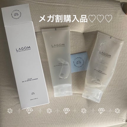 ラゴム ジェルトゥウォーター クレンザー(朝用洗顔)/LAGOM /その他洗顔料を使ったクチコミ(1枚目)