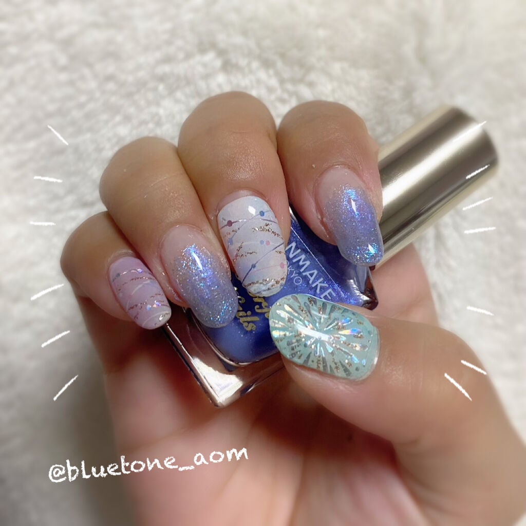 カラフルネイルズ/キャンメイク/マニキュアを使ったクチコミ(1枚目)