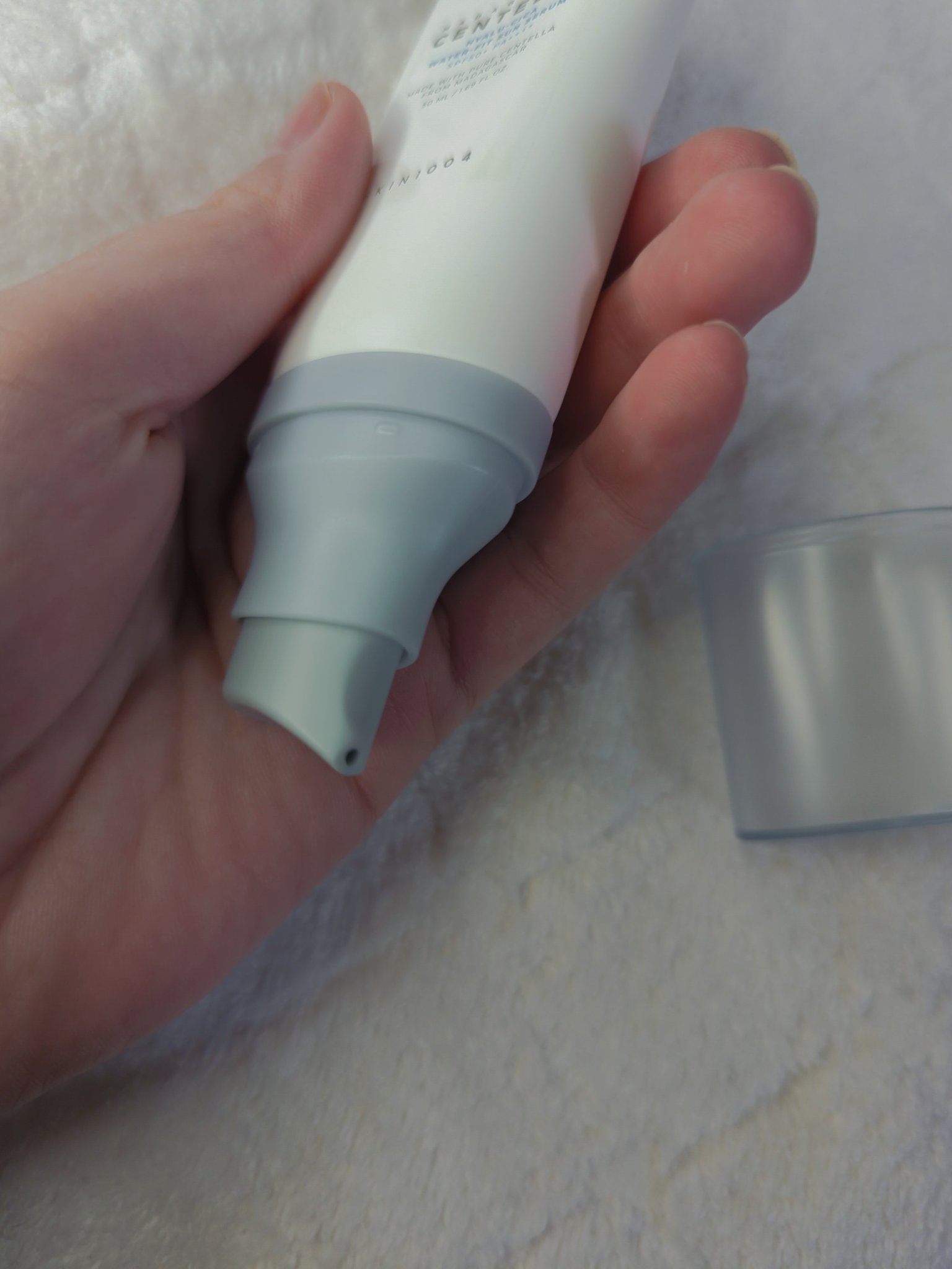 ヒアルーシカ ウォーターフィット サンセラム/SKIN1004/日焼け止めローションを使ったクチコミ（2枚目）