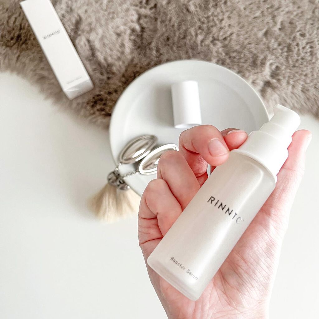 ブースターセラム/RINNTO+/ブースター・導入液を使ったクチコミ（2枚目）