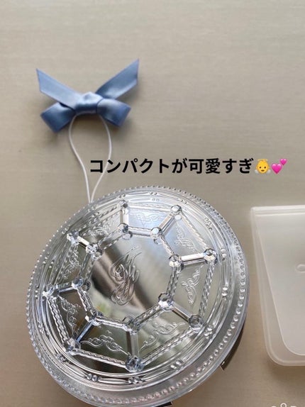 サムシングピュアブルー イノセントフェイスパウダー/JILL STUART/プレストパウダーを使ったクチコミ(2枚目)