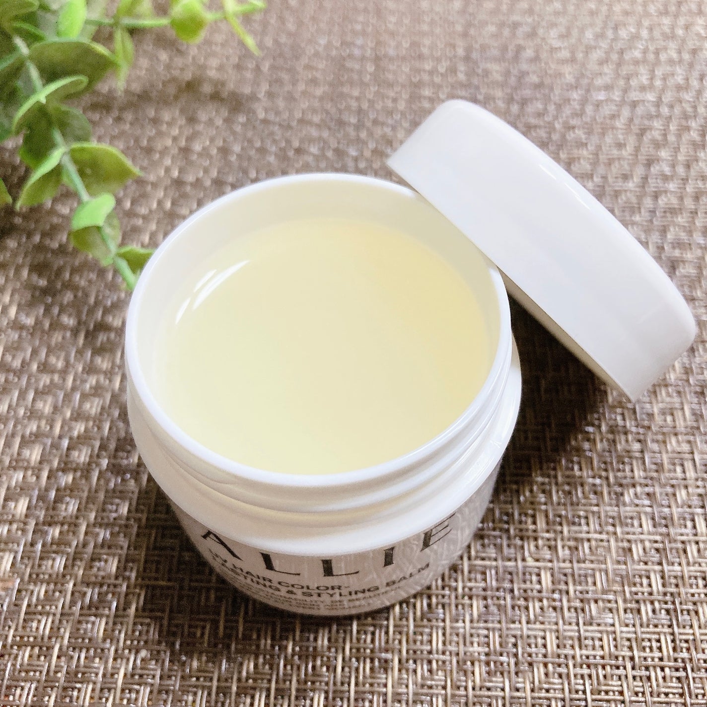 アリィー クロノビューティ UV ヘアカラーラスティング&スタイリング バーム/アリィー/ヘアバームを使ったクチコミ(4枚目)