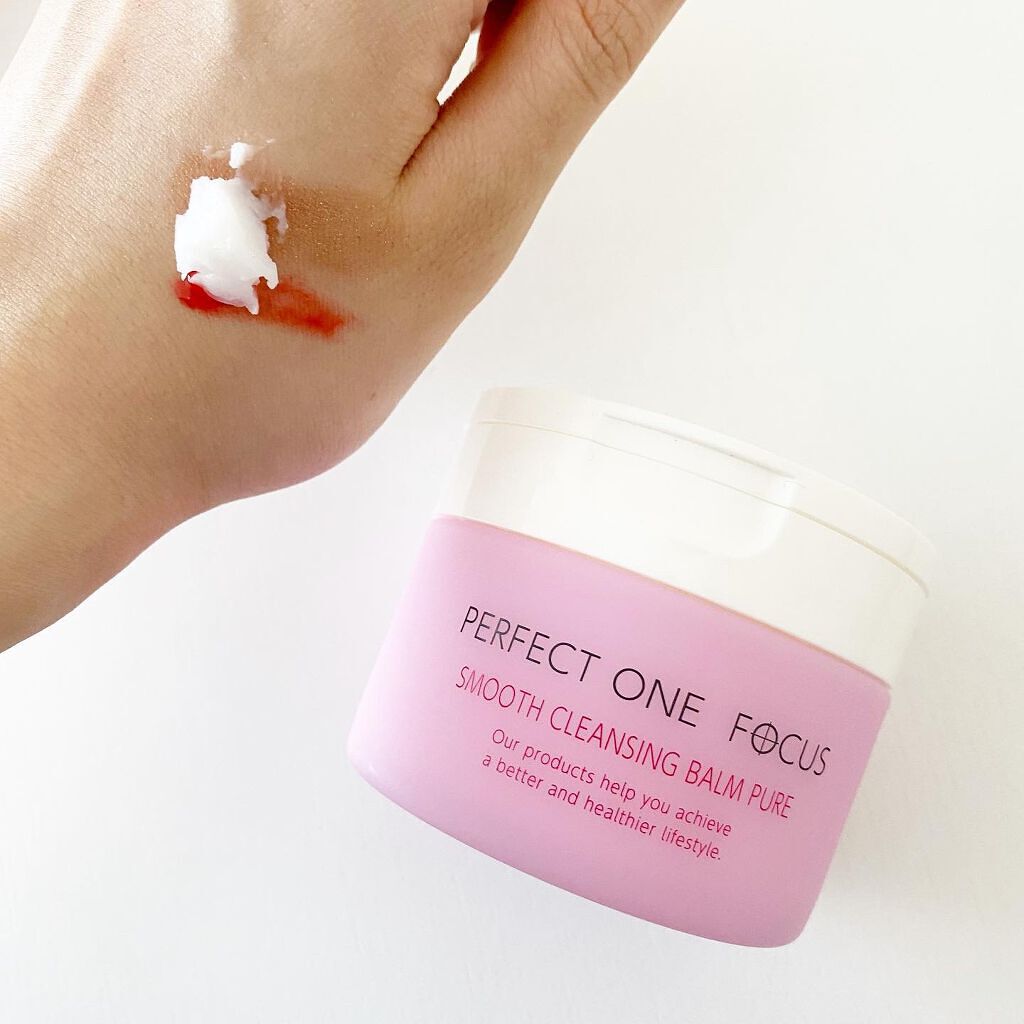 パーフェクトワンフォーカス スムースクレンジングバーム ピュア/PERFECT ONE  FOCUS/クレンジングバームを使ったクチコミ（3枚目）