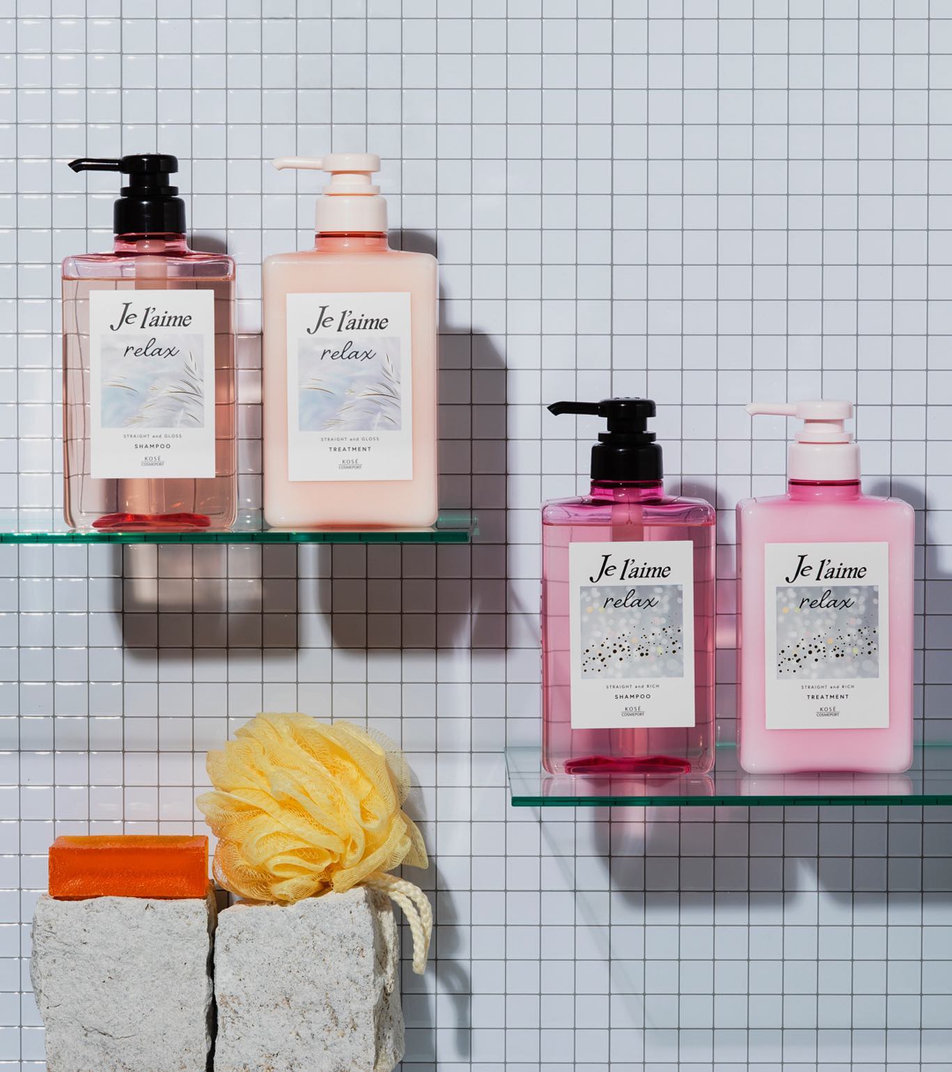 リラックス ミッドナイトリペア シャンプー／ヘアトリートメント (ストレート＆リッチ)/Je l'aime/市販シャンプーを使ったクチコミ（1枚目）