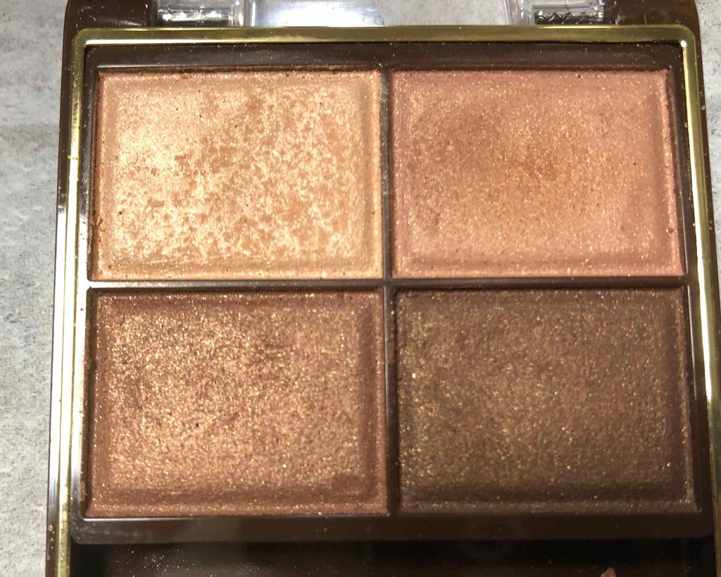 スキニーリッチシャドウ/excel/アイシャドウパレットを使ったクチコミ（2枚目）