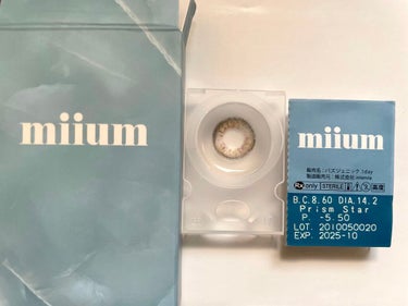 miium 1day/miium/ワンデー（１DAY）カラコンを使ったクチコミ（2枚目）