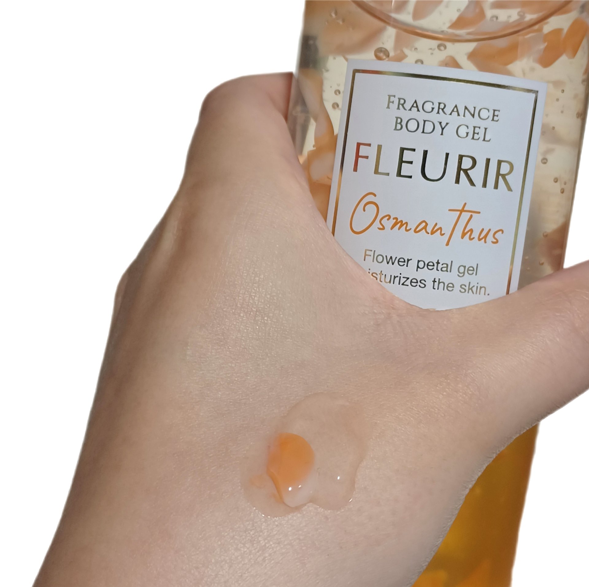 フルリールボディジェル オスマンサス/MOC/ボディローションを使ったクチコミ（3枚目）