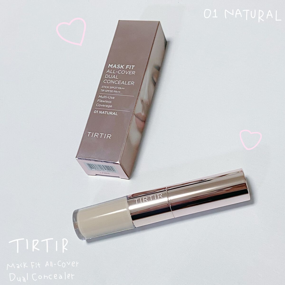 マスクフィットオールカバーデュアルコンシーラー/TIRTIR(ティルティル)/コンシーラーを使ったクチコミ(1枚目)