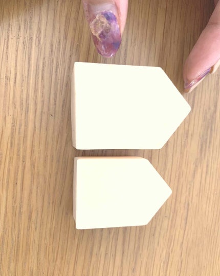 ジェリータッチスポンジ ハウス型/ロージーローザ/パフ・スポンジを使ったクチコミ(2枚目)