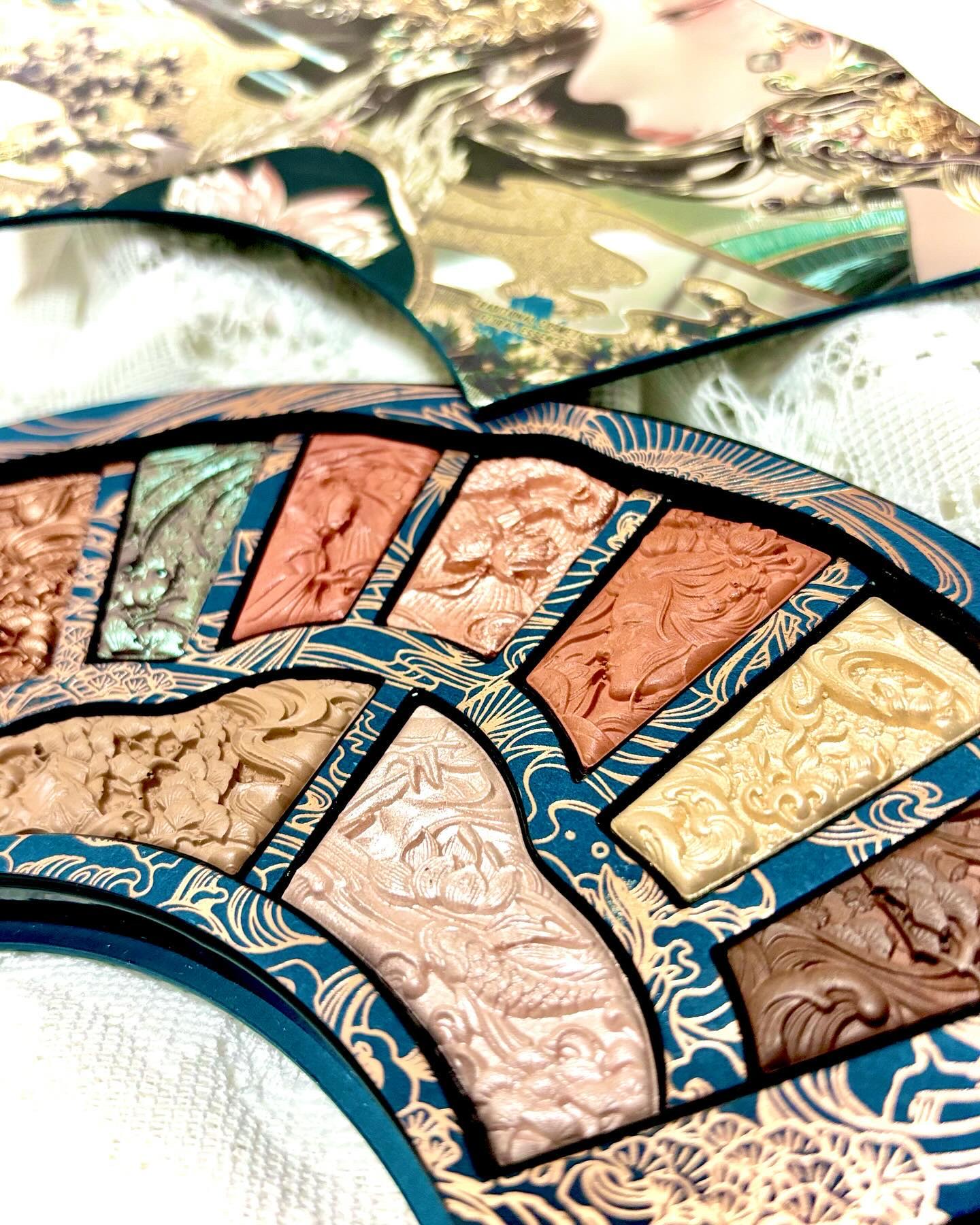 洛神賦アイシャドウパレット/花西子/マルチパレットを使ったクチコミ（1枚目）