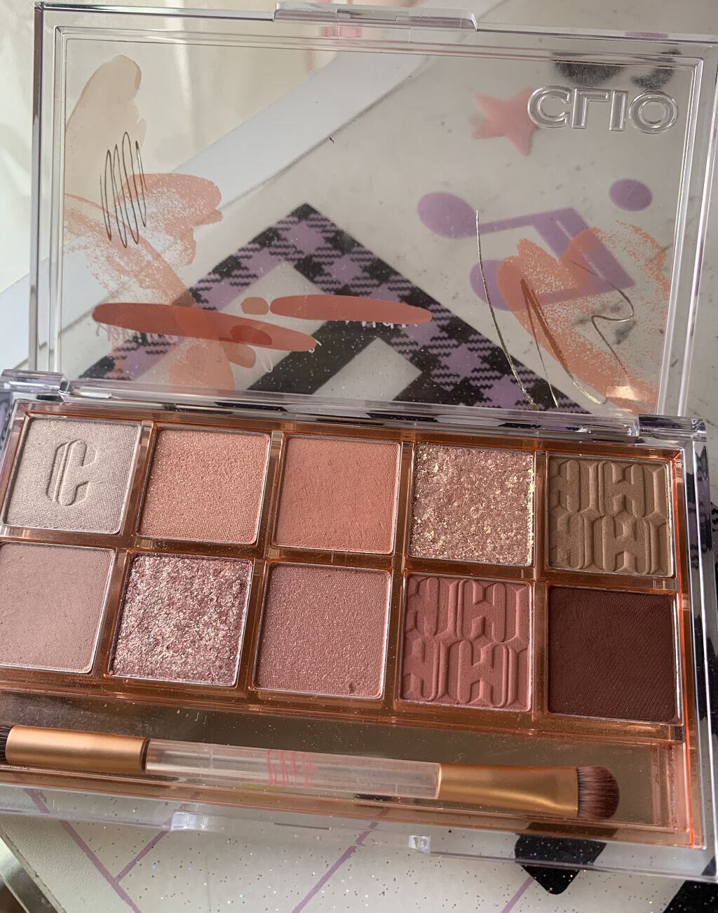 プロ アイ パレット/CLIO/アイシャドウパレットを使ったクチコミ（2枚目）