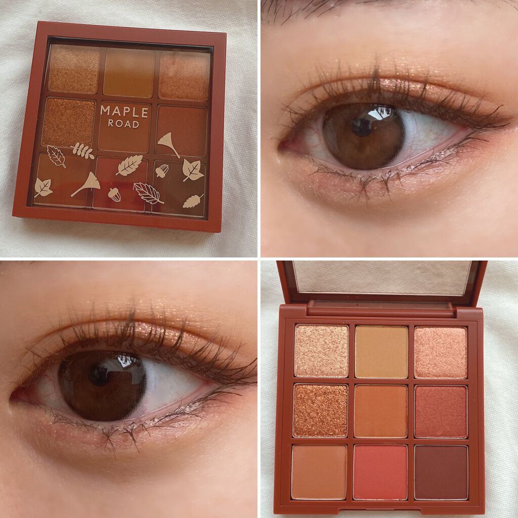 プレイカラーアイシャドウ メープルロード/ETUDE/アイシャドウパレットを使ったクチコミ（3枚目）