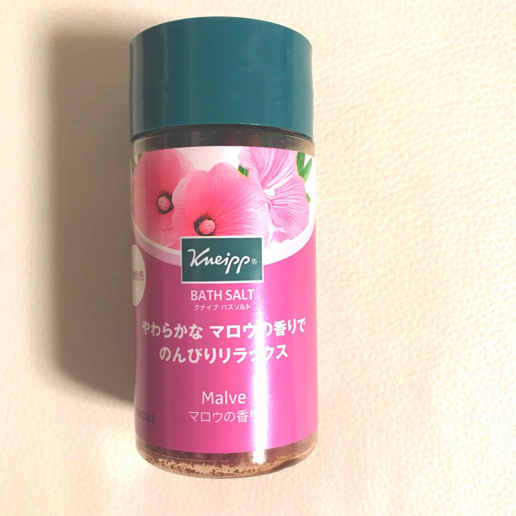 クナイプ バスソルト マロウの香り/クナイプ/入浴剤を使ったクチコミ(1枚目)