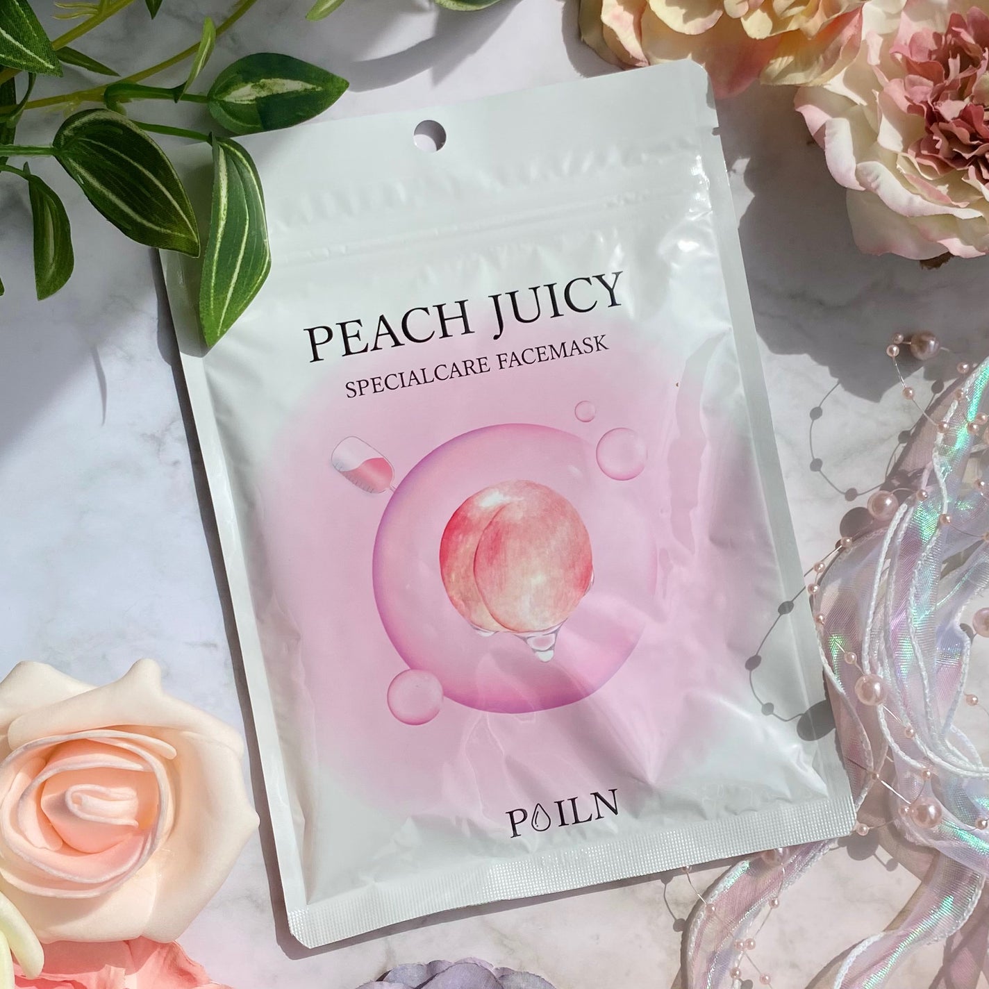 PEACH JUICY スペシャルケアフェイスマスク POILN