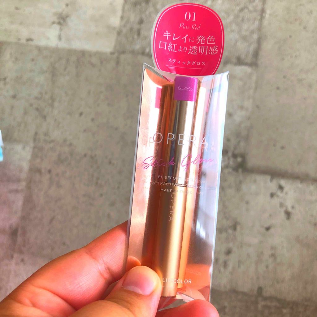オペラ シアーリップカラー RN/OPERA/リップグロスを使ったクチコミ（1枚目）