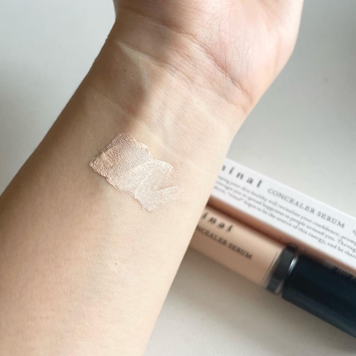 ninal コンシーラーセラム/ninal/リキッドコンシーラーを使ったクチコミ(2枚目)