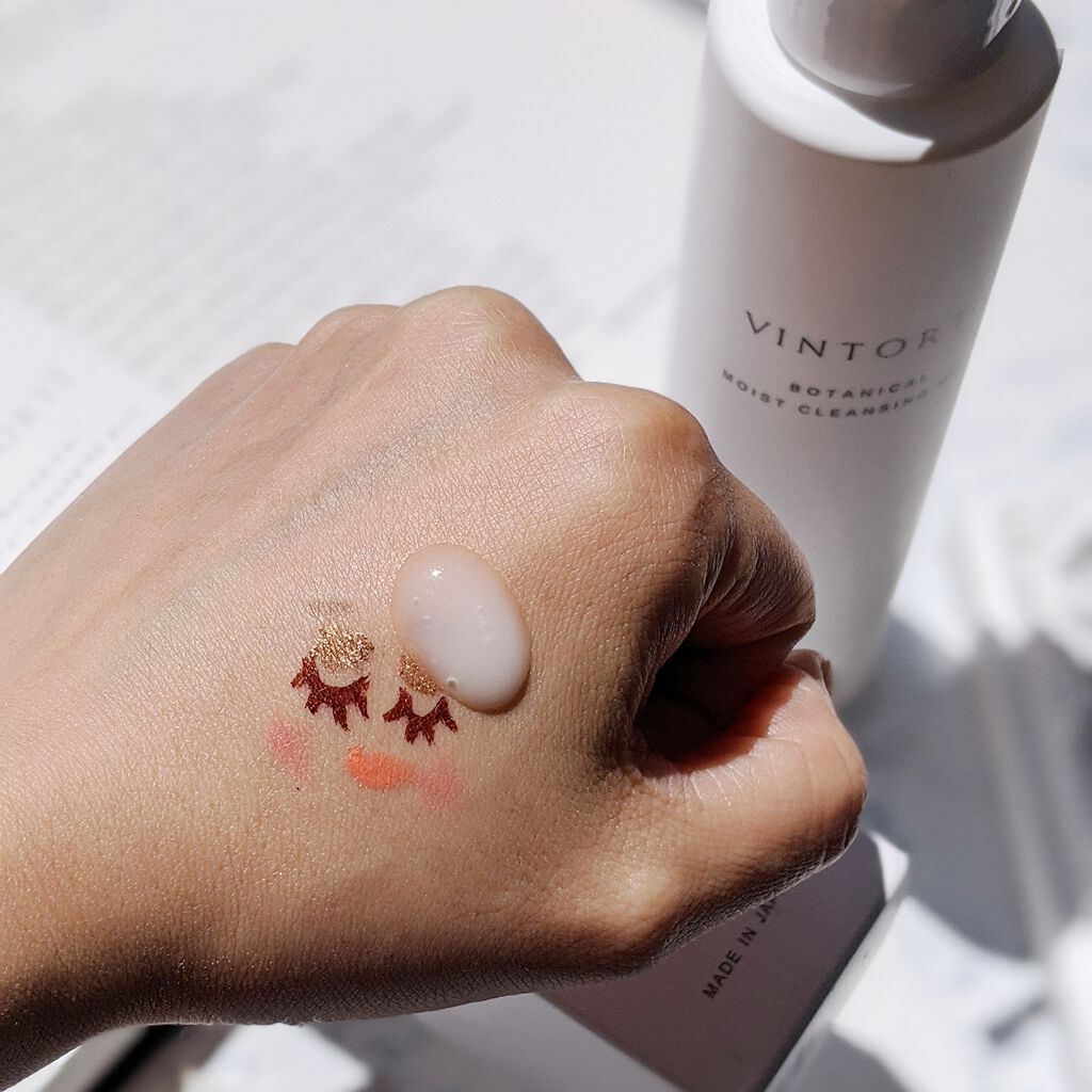 ボタニカルモイストクレンジングミルク/ヴァントルテ/ミルククレンジングを使ったクチコミ（2枚目）