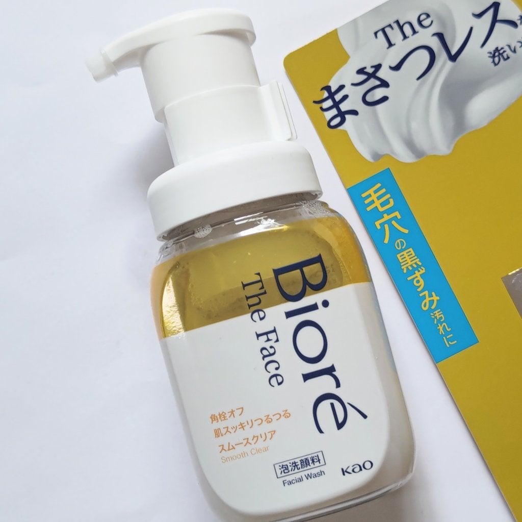 ビオレ ザフェイス 泡洗顔料 スムースクリア/ビオレ/泡洗顔を使ったクチコミ(1枚目)