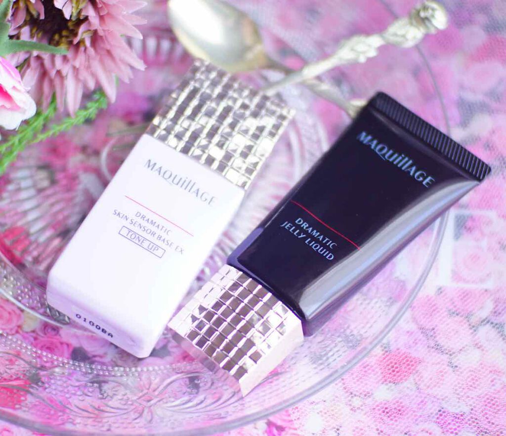 ドラマティックスキンセンサーベース EX/マキアージュ/化粧下地を使ったクチコミ（2枚目）