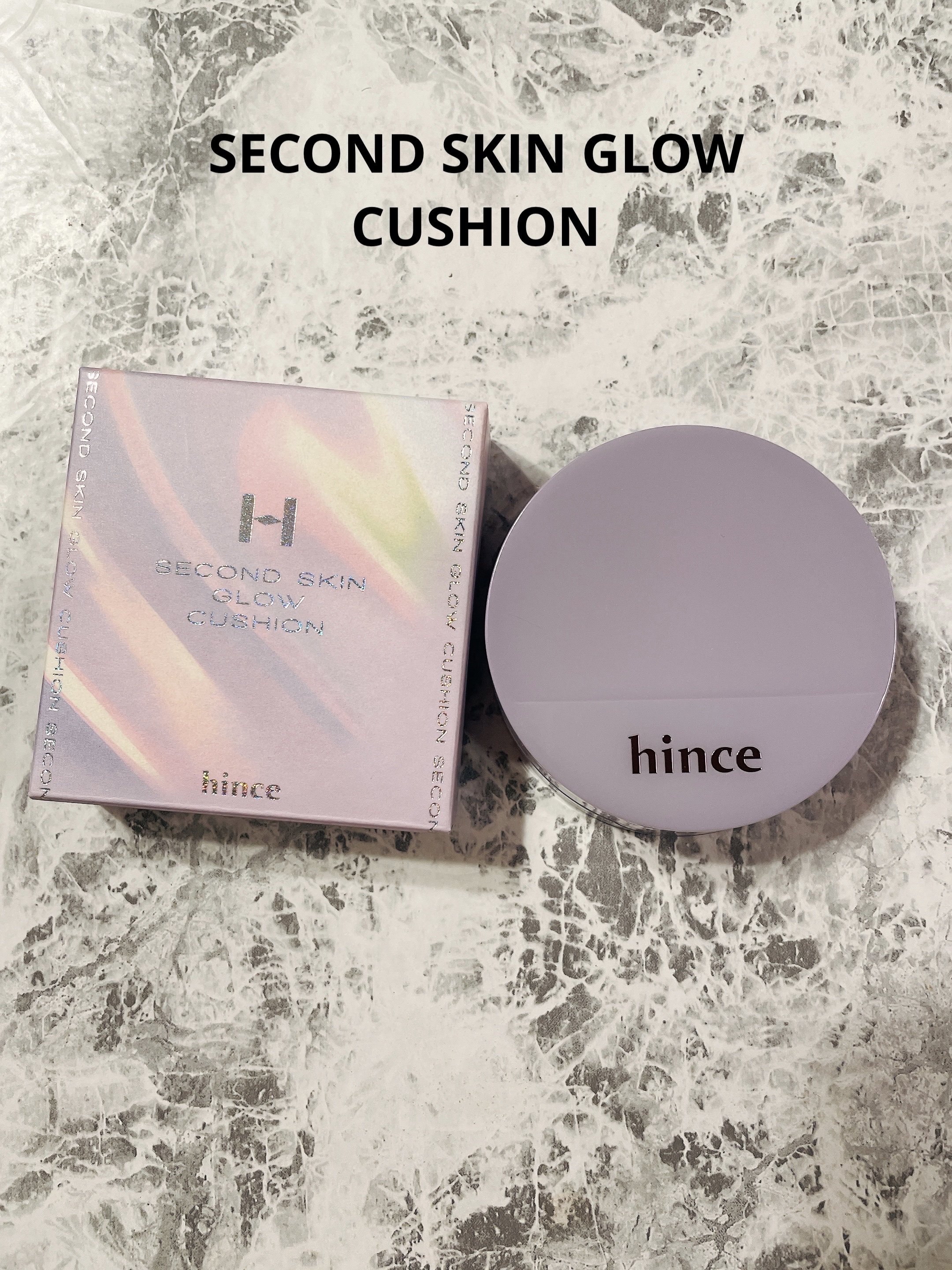 セカンドスキングロウクッション 21 アイボリー（2023 ホリデー限定）/hince/クッションファンデーションを使ったクチコミ（2枚目）