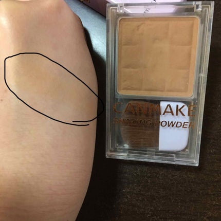 シェーディングパウダー/キャンメイク/シェーディングを使ったクチコミ(1枚目)