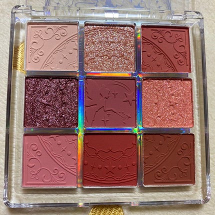 クォーツ 9色アイシャドウパレット(ドリームランドアイシャドウ)/ZEESEA/アイシャドウパレットを使ったクチコミ(4枚目)
