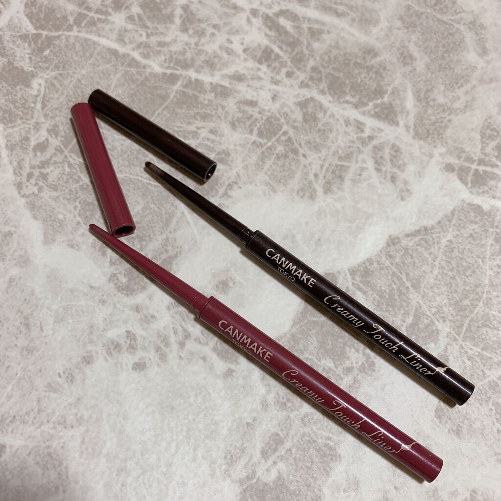 クリーミータッチライナー/キャンメイク/ジェルアイライナーを使ったクチコミ(2枚目)