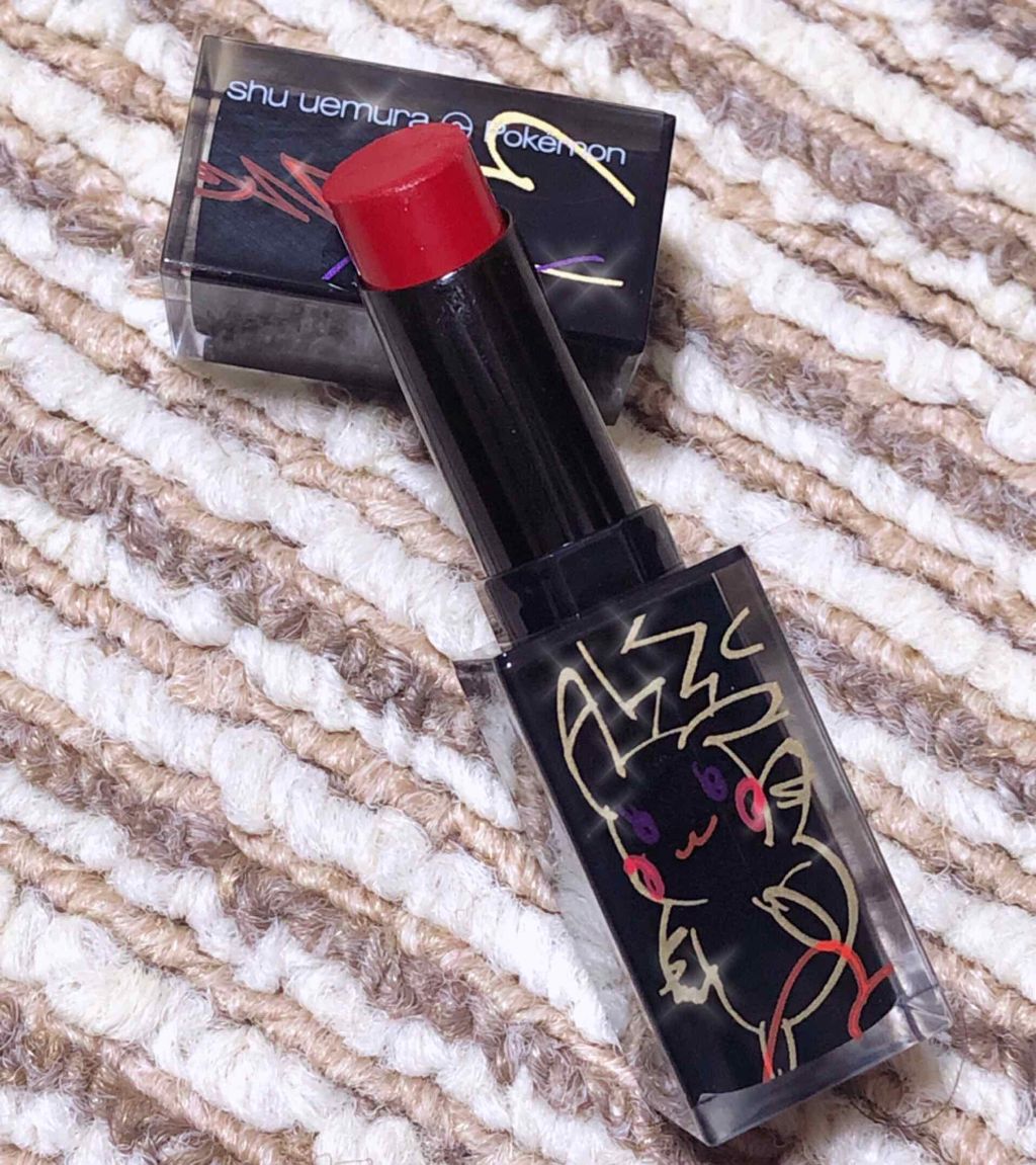 ルージュ アンリミテッド アンプリファイド<2019年クリスマスコフレ限定>/shu uemura/口紅を使ったクチコミ(1枚目)