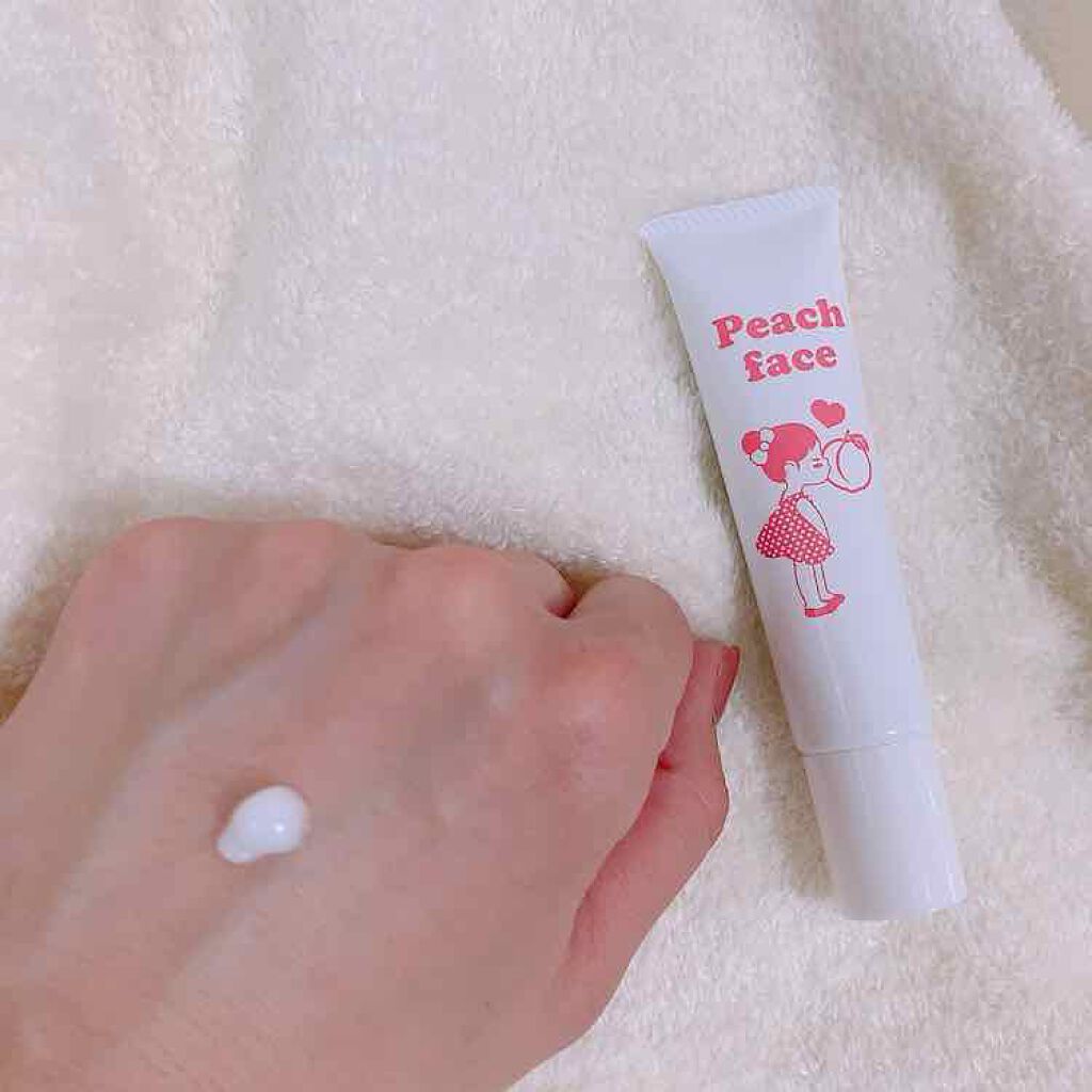 Peach face/キレイShop/フェイスクリームを使ったクチコミ（2枚目）