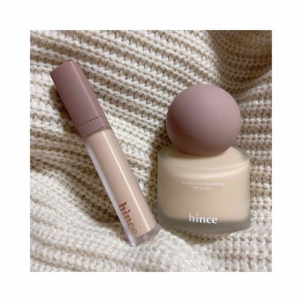 セカンドスキンファンデーション/hince/リキッドファンデーションを使ったクチコミ(1枚目)