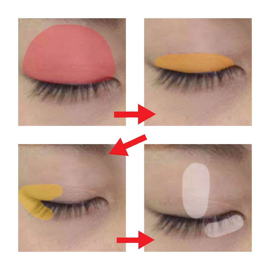 プレイカラー アイシャドウ/ETUDE/アイシャドウパレットを使ったクチコミ（3枚目）