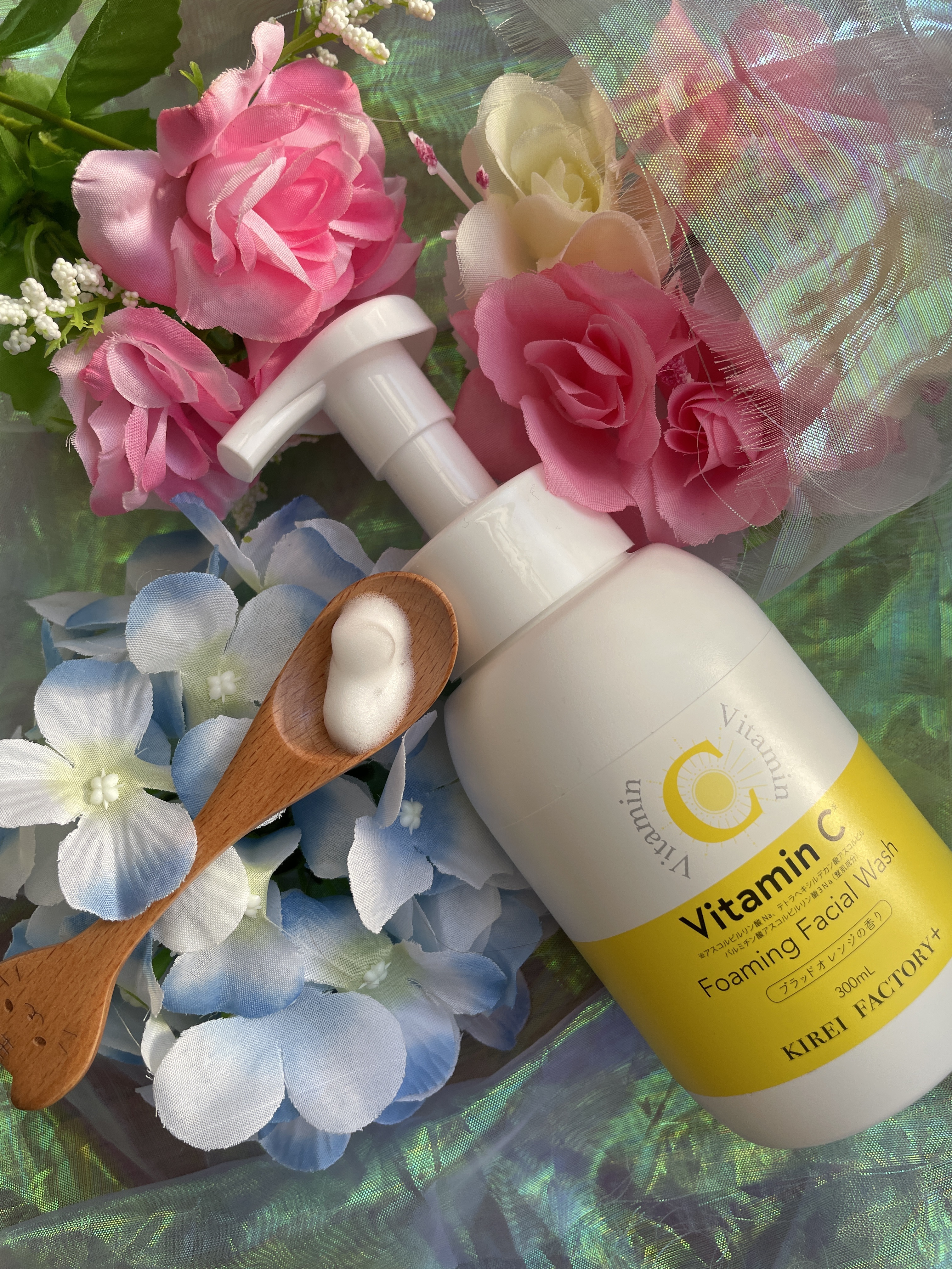 キレイファクトリープラス 朝ビタ泡洗顔/KIREI FACTORY＋/泡洗顔を使ったクチコミ（2枚目）