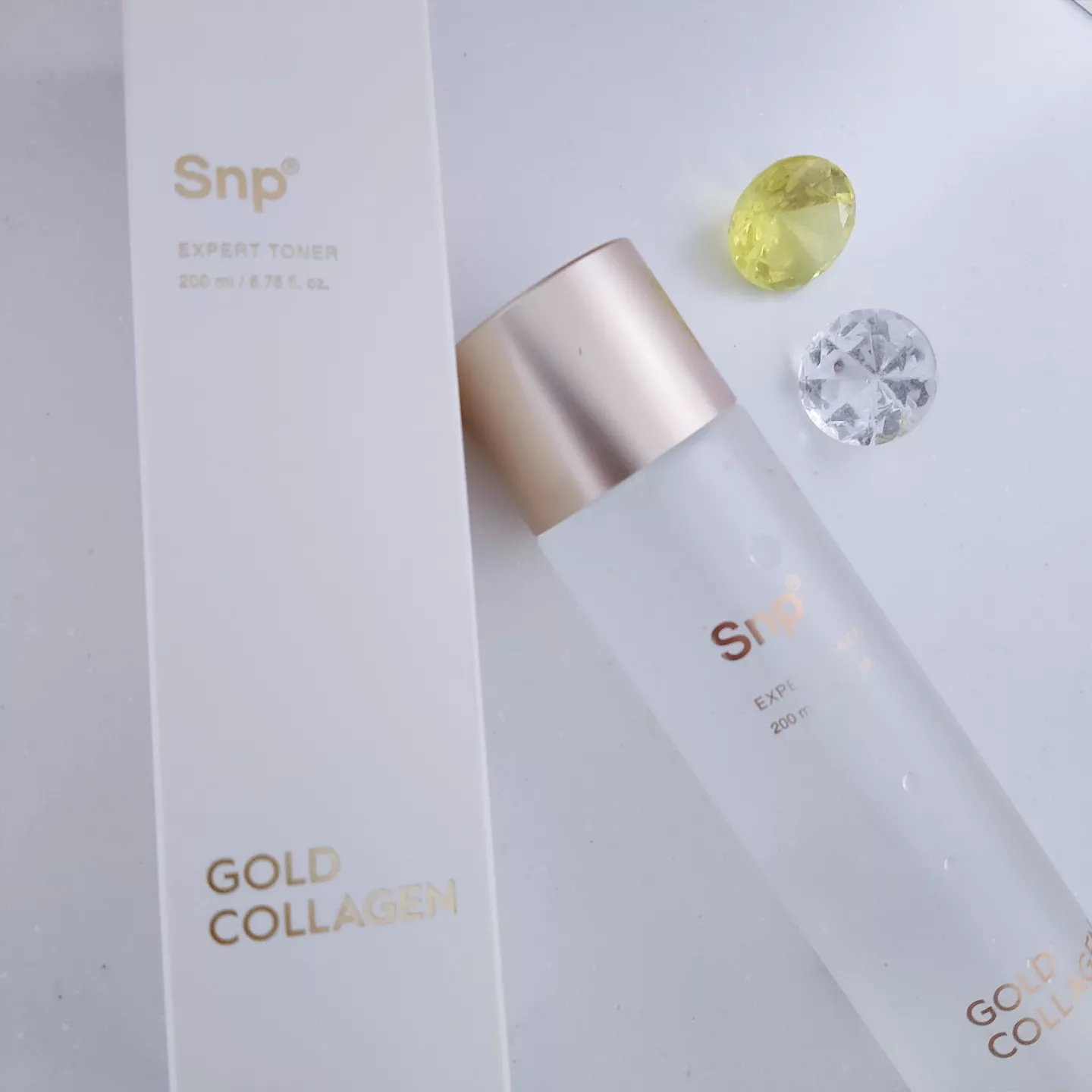 ゴールドコラーゲンエキスパートトナー/SNP/化粧水を使ったクチコミ（1枚目）