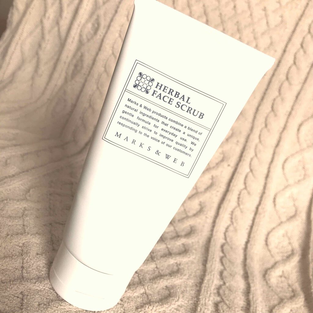ハーバルフェイススクラブ/MARKS&WEB/スクラブ・ゴマージュを使ったクチコミ(1枚目)