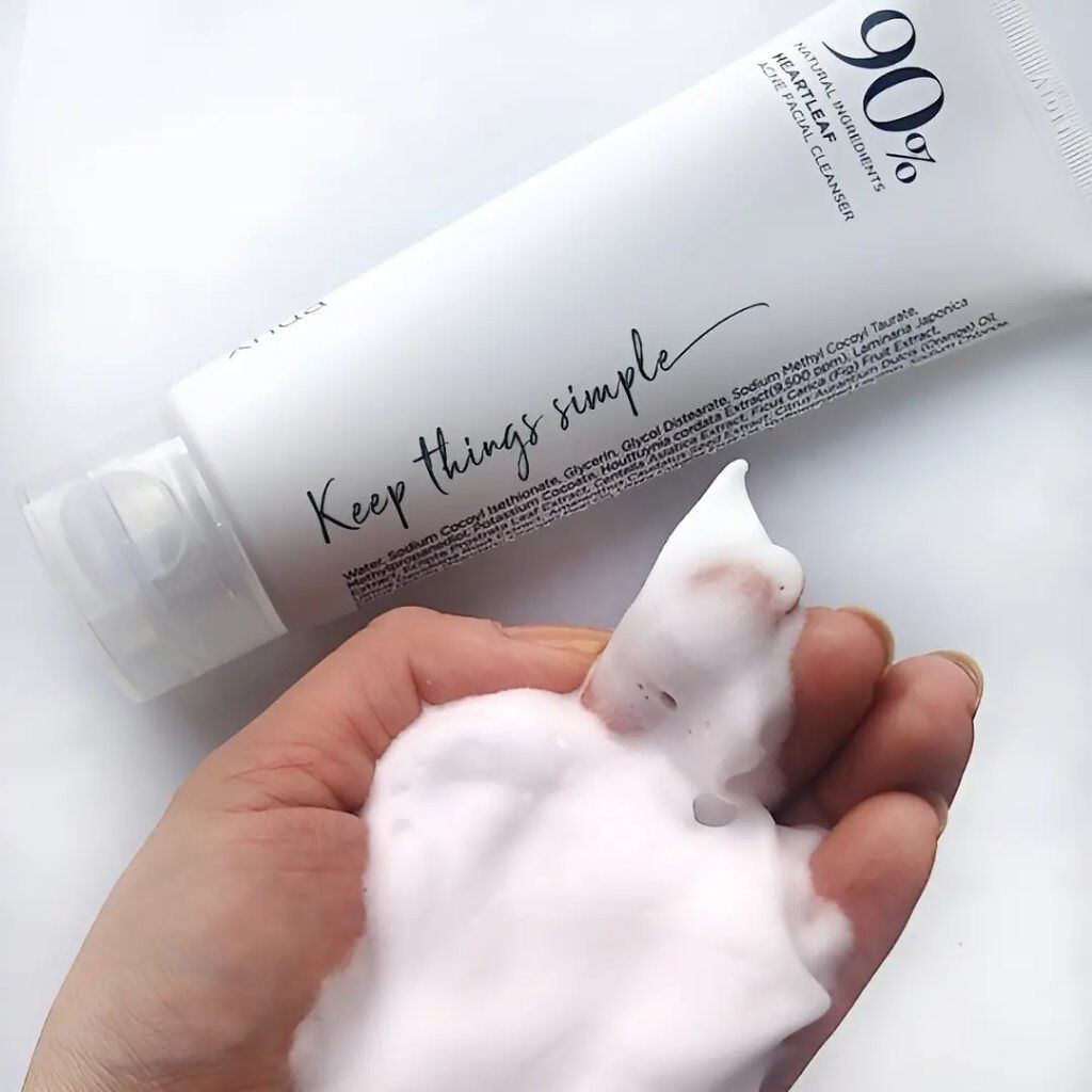 ドクダミアクネ弱酸性クレンジングフォーム/Anua/洗顔フォームを使ったクチコミ（2枚目）