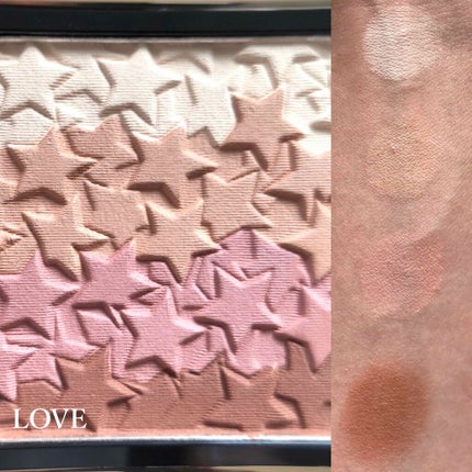 フロレット 星に願いシリーズ ブラッシュコンパクト/FLORTTE/単色アイシャドウを使ったクチコミ(3枚目)