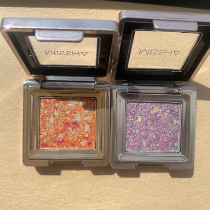 グリッタープリズム シャドウ/MISSHA/グリッターを使ったクチコミ(2枚目)