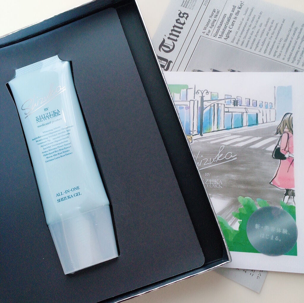 オールインワン シズカゲル/Shizuka BY SHIZUKA NEWYORK/オールインワン化粧品を使ったクチコミ(3枚目)